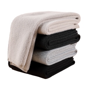 罗蒙冬季款打底保暖裤羊毛裤男士加厚高腰保暖中老年内穿女款毛裤