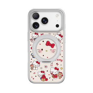 HelloKitty适用苹果17pro手机壳iPhone16promax新款磁吸充电带支架15可爱卡通14小众独特超好看13少女款ins风