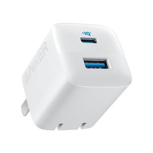 Anker安克33W双口快充充电器可折叠手机通用充电头插头充电器多口适配iPhone16苹果16Pro15Promax14快充套装