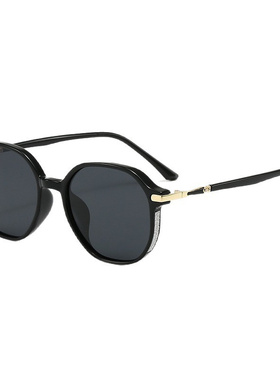 时尚防紫外线可配近视太阳镜女