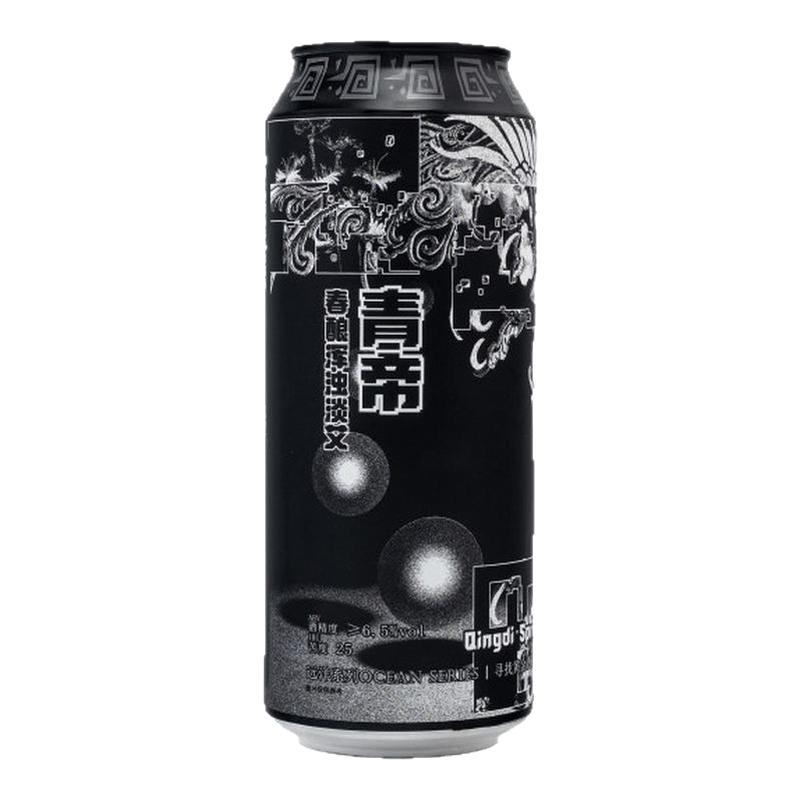 山乘酿造青帝春酿浑浊淡艾啤酒赤地三倍干投双倍浑浊IPA啤酒500ml