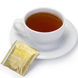 英国JING TEA格雷伯爵红茶 三角立体茶包Earl Grey红茶包20包