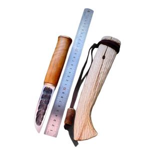 手工雅库特刀户外生存刀狩猎刀BC露营刀EDC野营刀北欧直刀芬兰刀