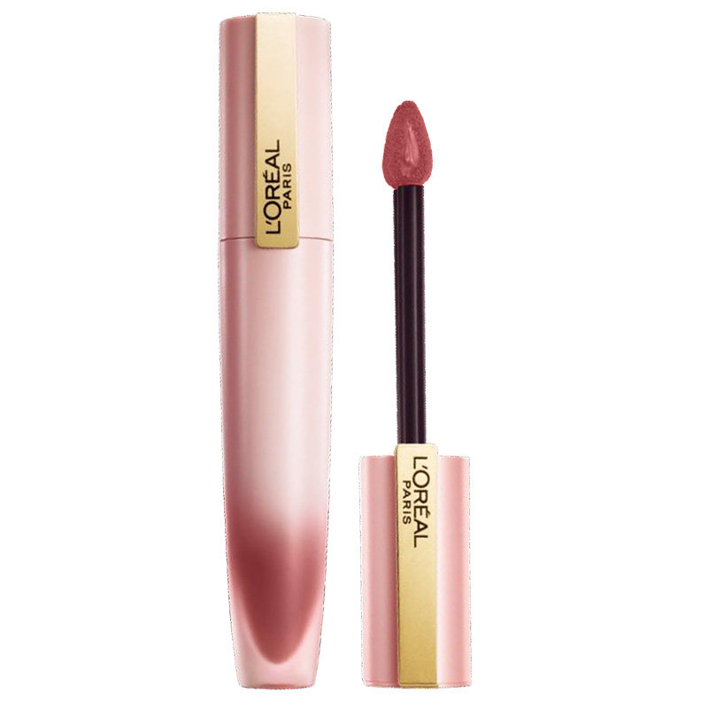 欧莱雅初吻小钢笔唇釉129水光唇蜜口红227丝绒女+