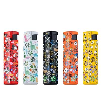 金属潮流蓝焰直冲打火机