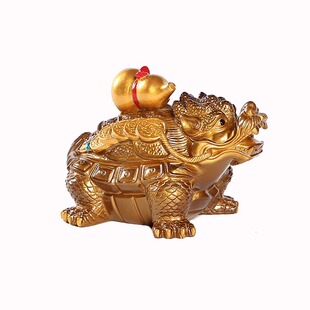 变色金钱龟茶宠摆件精品可养招财禅意茶玩茶桌茶台饰品茶具配件