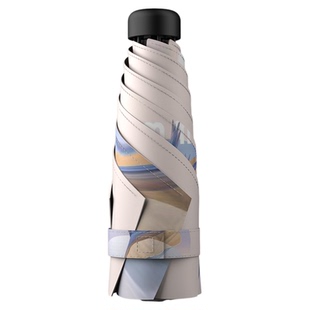 雨航花伞晴雨两用加固抗风折叠太阳伞防晒紫外线小巧高级感遮阳伞