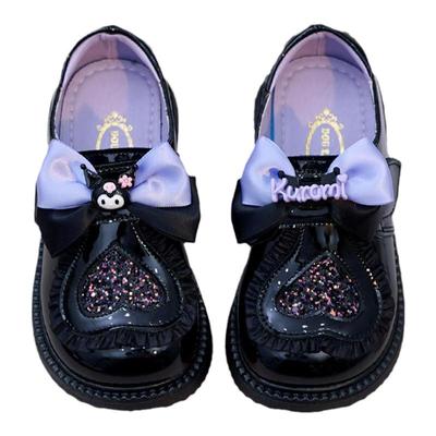 真皮女童公主鞋软底库洛米