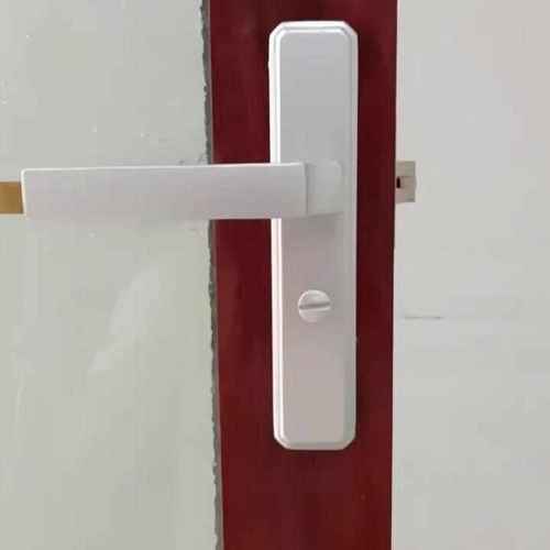 卫浴门锁铝合金门锁单舌执手锁厕所厨房玻璃门锁卫生间洗手间门.