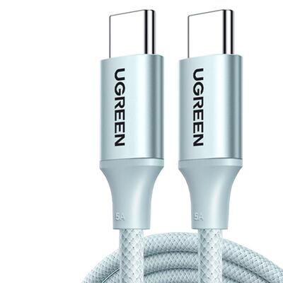 绿联适用华为充电线双type-c数据线5a充电器线适用mate60pro荣耀88w超级快充手机平板笔记本40w短tapyc转ctoc