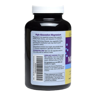 INNOVIXLABS高级镁 辅助睡眠缓解腿抽筋易于消化150粒