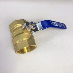 供应216型1寸半内丝铜球阀 DN32丝扣铜阀门批发 DN40内牙球阀
