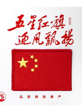 鲜明高品质国旗魔术贴臂章