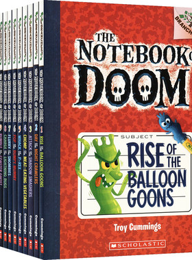 The Notebook of Doom 毁灭笔记13册 Scholastic Branches 学乐大树 儿童桥梁章节书 英语课外阅读 分级读物 英文原版进口图书