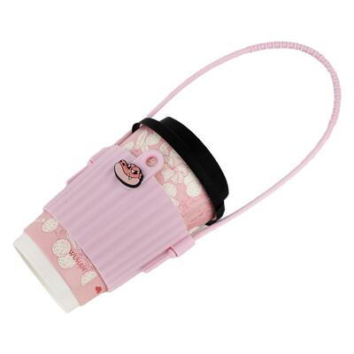 环保便携杯套拎绳保温隔热