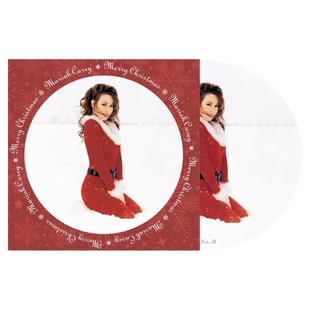 牛姐 玛丽亚凯莉 MARIAH CAREY Merry Christmas 画胶 LP黑胶唱片