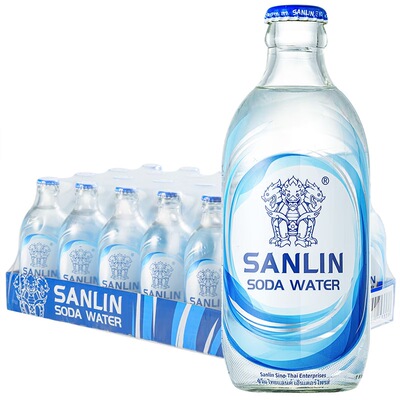 三麟苏打水多口味0糖0卡0脂