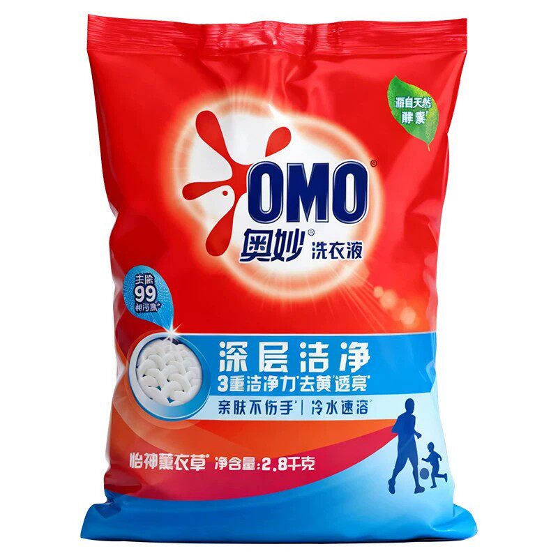 奥妙洗衣粉官方旗舰店正品批发家庭用小袋持久留香强力去污10斤装