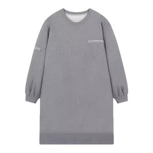 Mm6 Maison Margiela 秋冬女士加绒破洞卫衣裙银泰百货 301604
