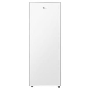 美的136L立式冰柜家用小型冷柜全冷冻冷藏抽屉式风冷无霜母乳冰箱