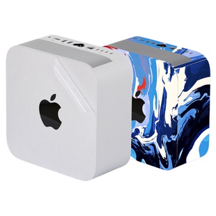 适用苹果MINI2025主机A3239迷你A1347AI1993M4笔记本2023Mac2816机身2芯片保护膜Studio2024主机2615贴纸2886