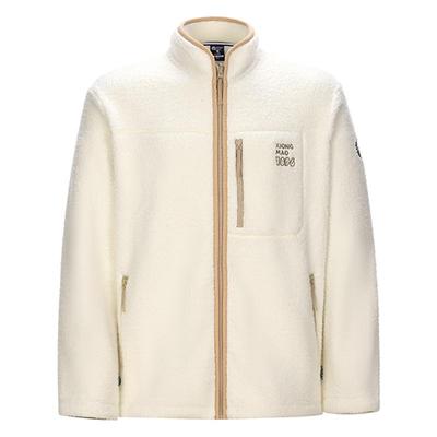 骆驼户外羊羔绒保暖抓绒衣