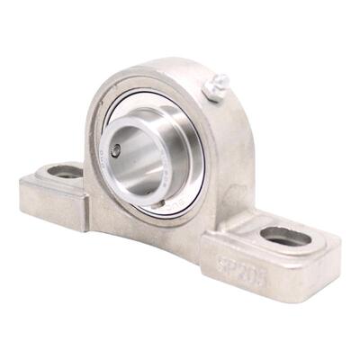 进口不锈钢外球面轴承带座SUCP204立式205 P206 P207 208 209 210