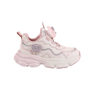 牧童童鞋女童老爹鞋2025冬季新款儿童皮面防水运动鞋休闲加绒跑鞋