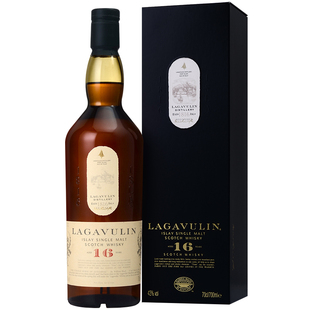 进口洋酒 Lagavulin 乐加维林16年艾莱岛单一麦芽苏格兰威士忌酒