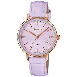 【新年礼物】casio旗舰店SHE-4048手表女卡西欧官网SHEEN官方正品