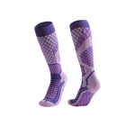 易流滑雪袜女男专业单双板户外棉长筒冬季防滑加压缩加厚抑菌保暖