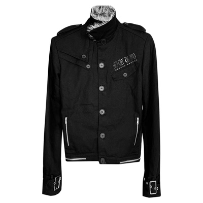 DETW宫廷排扣毛领座山雕外套