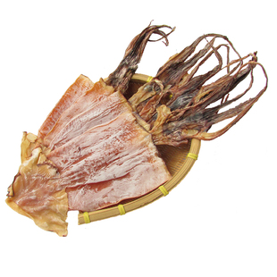 北海特产深海大鱿鱼干微咸淡晒尤鱼干500克 煲汤炒菜食材水产干货