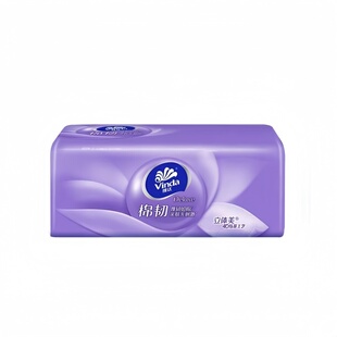维达棉韧抽纸3层90抽8包装4D立体压花面巾纸家用餐巾抽纸巾卫生纸