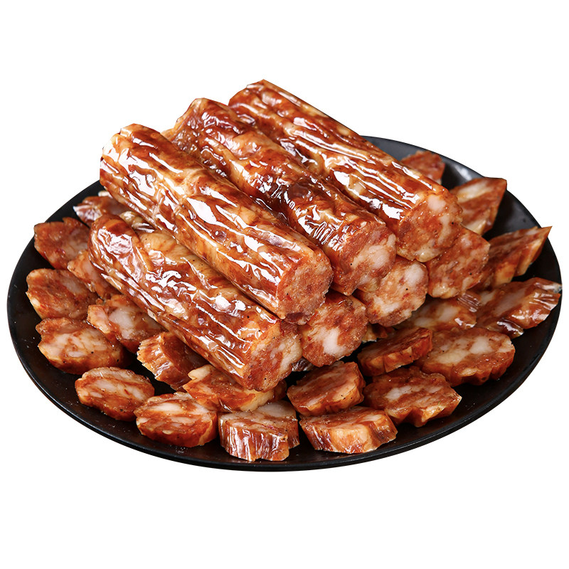 麻辣香肠广味腊肠四川味麻辣肠烟熏非广式风干香辣肠广西腊味特产