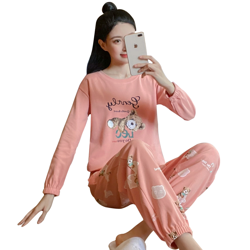 睡衣女纯棉2026年新款卡通套装