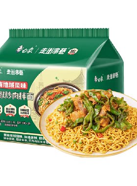 白象辣椒炒肉拌面118g×5袋