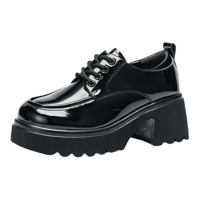 exull依思q厚底jk小皮鞋英伦