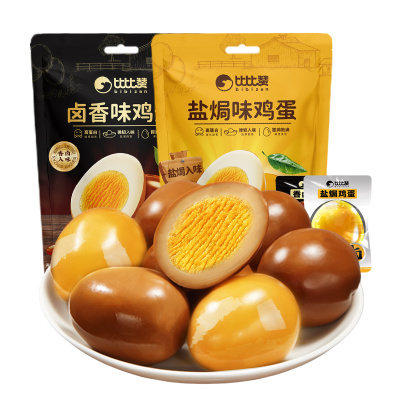 比比赞_盐焗鸡蛋_泡面搭档