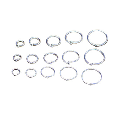 999纯银加粗耳圈唇韩版男女耳棒