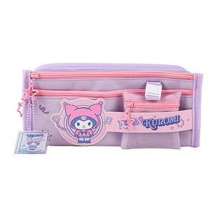 广博三丽鸥笔袋库洛米大容量文具盒套装可拆卸卡通铅笔盒女孩款高颜值小学生专用文具2025年新款