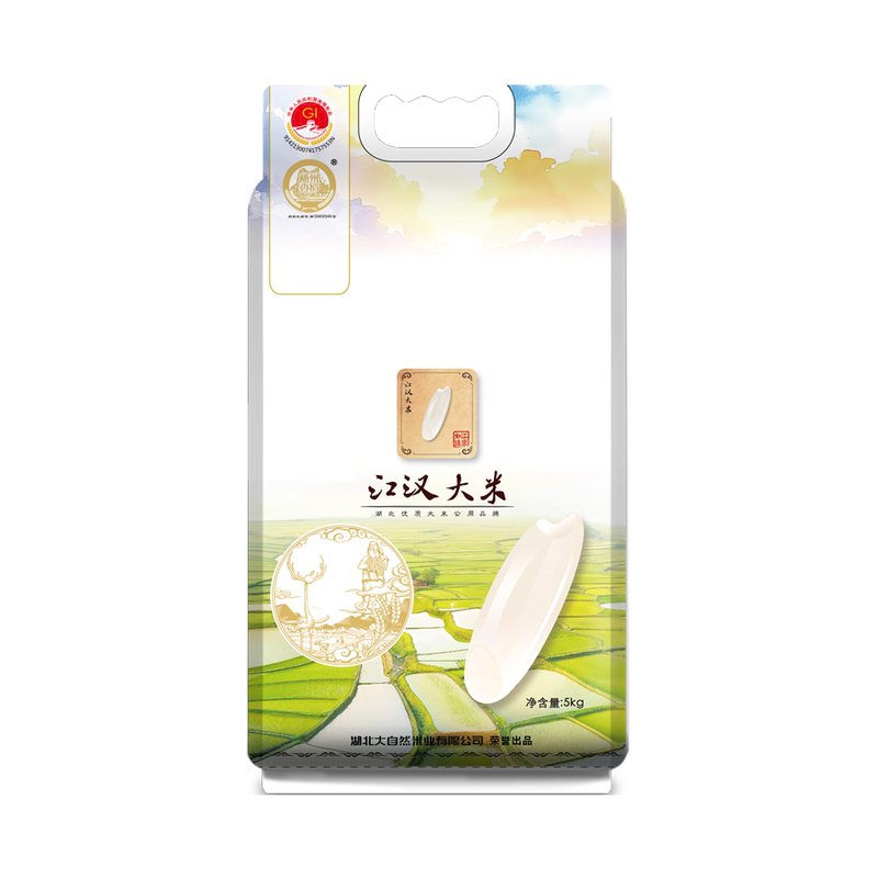 江汉大米随州香稻5kg/10斤2025年新米真空包装香甜长粒香米