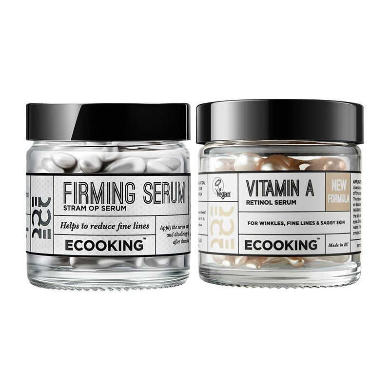 ECOOKING丹麦依蔻庭次抛精华液a醇六胜肽紧致抗皱保湿控油官方