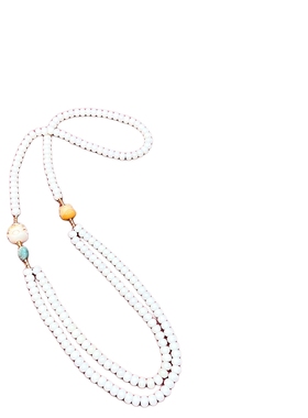 新中式国风白玉菩提项链