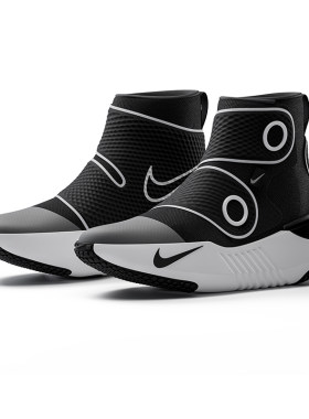 HypericeXNIKE气压恢复按摩靴