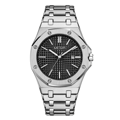 MEGIR美格尔夜光男运动石英表