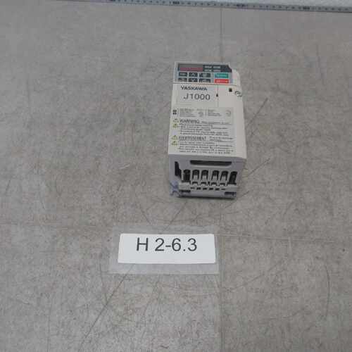Yaskawa CIMR-JCBA0002BAA Inverter IN 1Ph 240VAC Out 3xPh 0-2