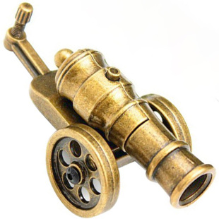 迷你大炮火箭迫击炮投弹筒全金属合金仿真发射器模型男孩儿童玩具