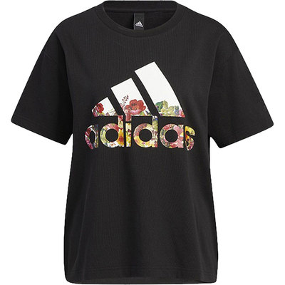 阿迪达斯正品女子运动短袖