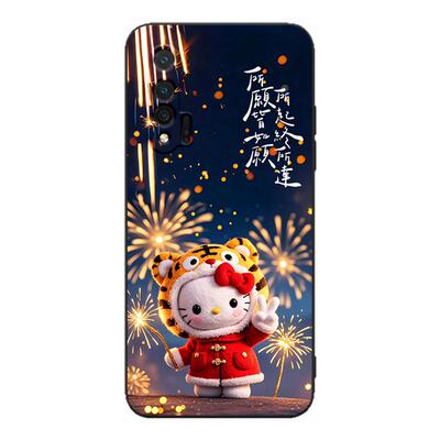 luckrider适用于华为nova65G手机壳华为nova6保护套nve6小众navo6 5G女nuva6软硅胶wlz-an00趣味nev彩绘wlz动